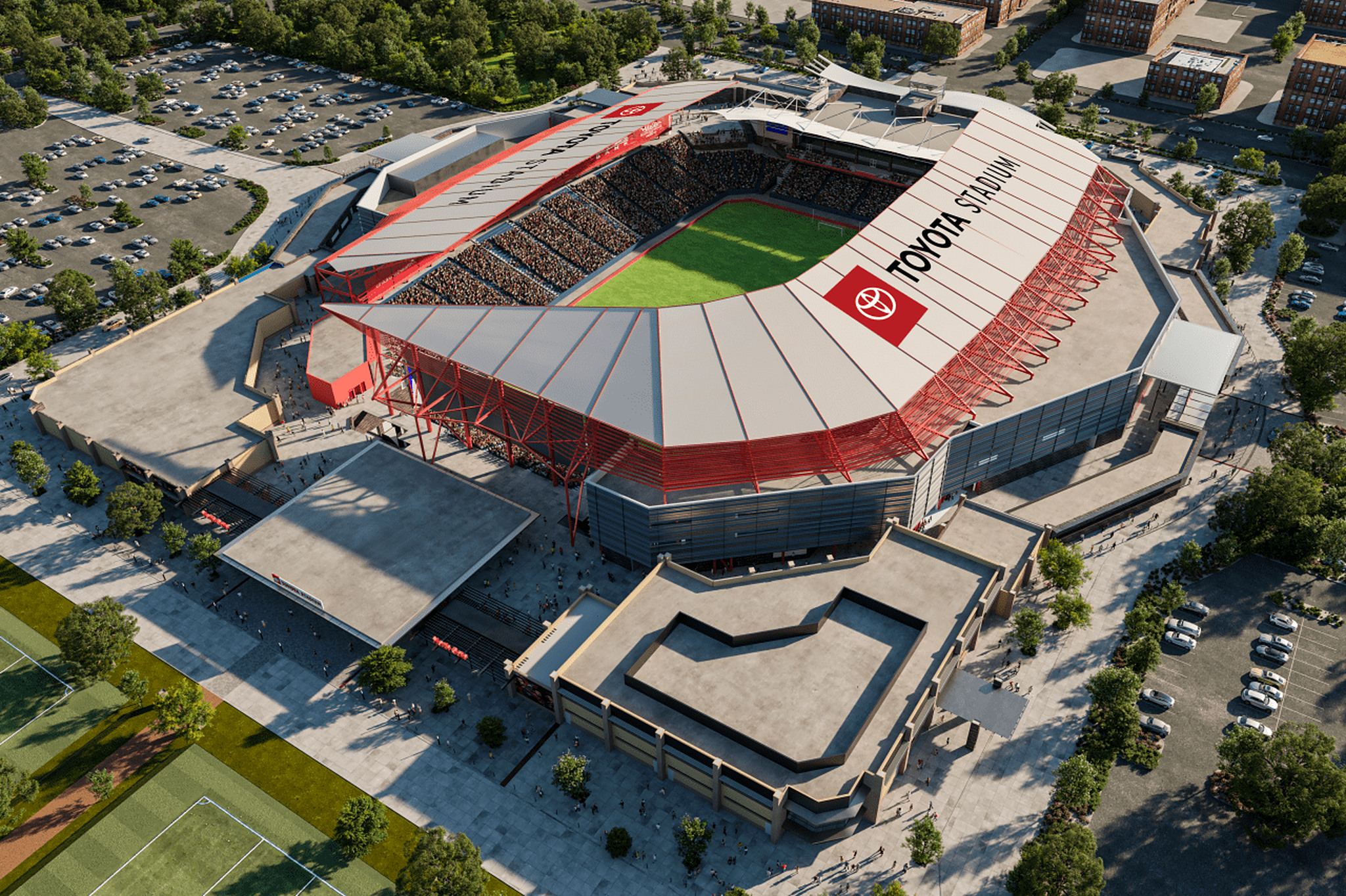 Toyota Stadium, home of FC Dallas, Frisco